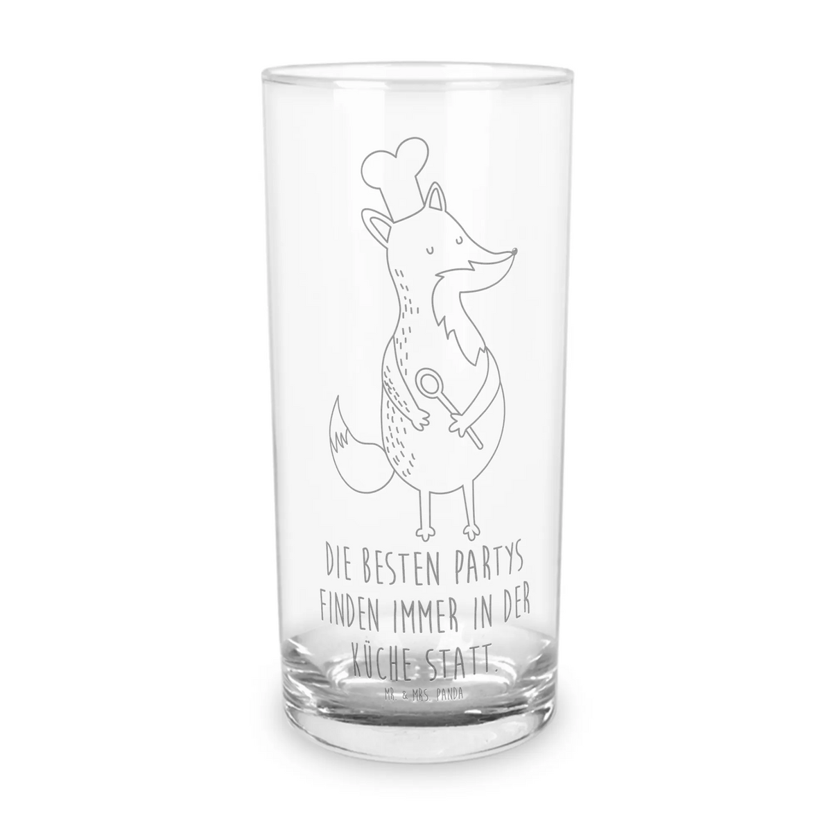 Water Glass Fox A cook animal lover, foxes, forest wildlife, clever as a fox, Kitchen decoration, Kitchen slogan, Cook gift, Chefs, Slogan funny, Baker, Party slogan