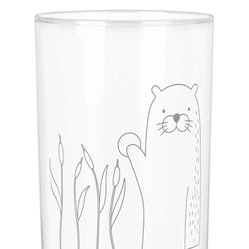 Szklanka na wodę wydra kamień Kuna, wydra, morska wydra