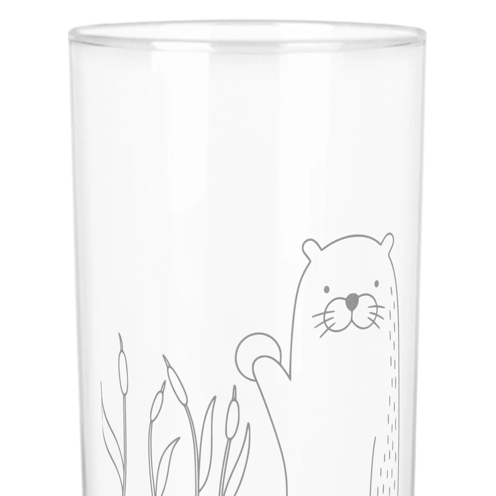 Szklanka na wodę wydra kamień Kuna, wydra, morska wydra