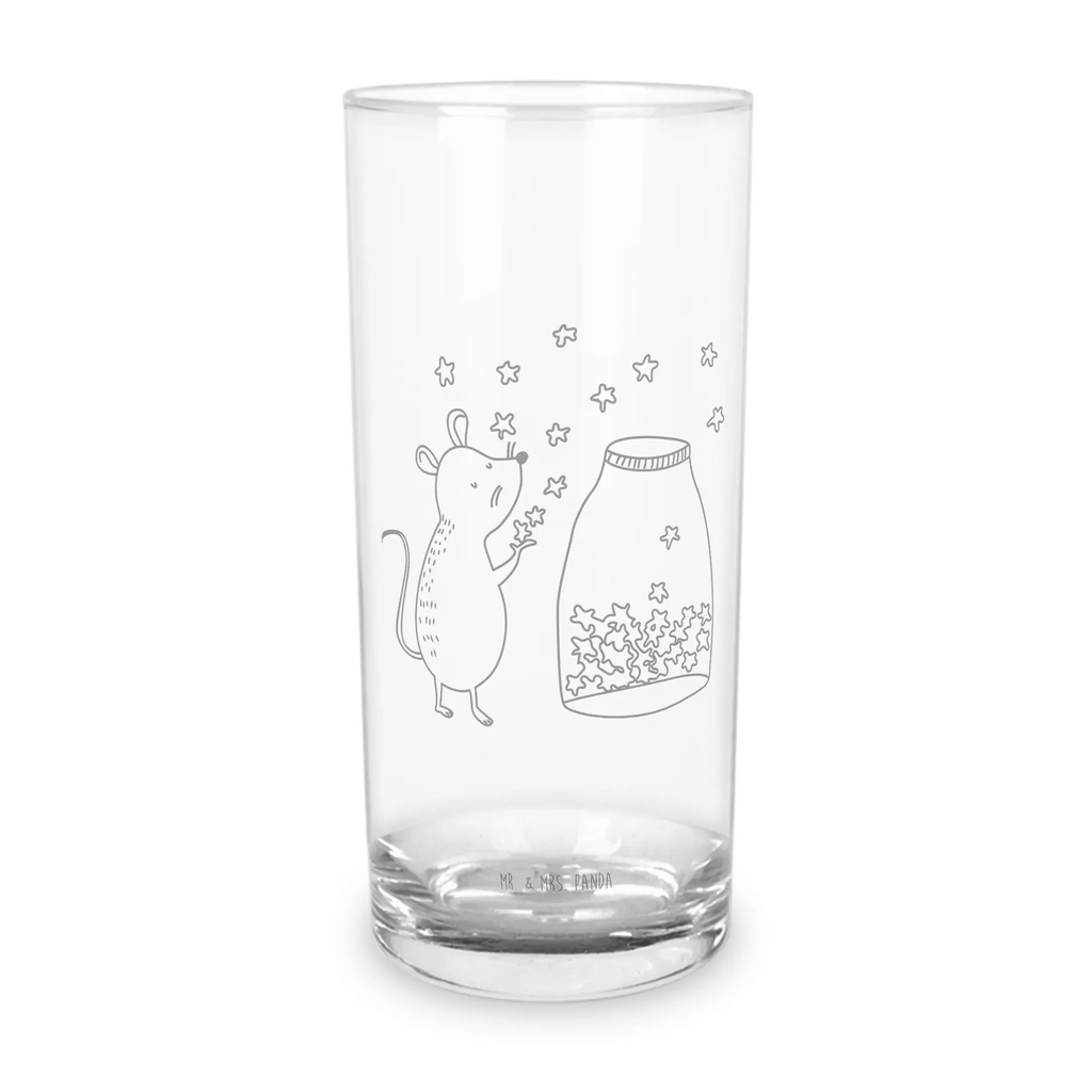 Szklanka na wodę mysz Gwiazdy Motywy zwierzęce, dobra energia, zabawne powiedzonka, zwierzęta