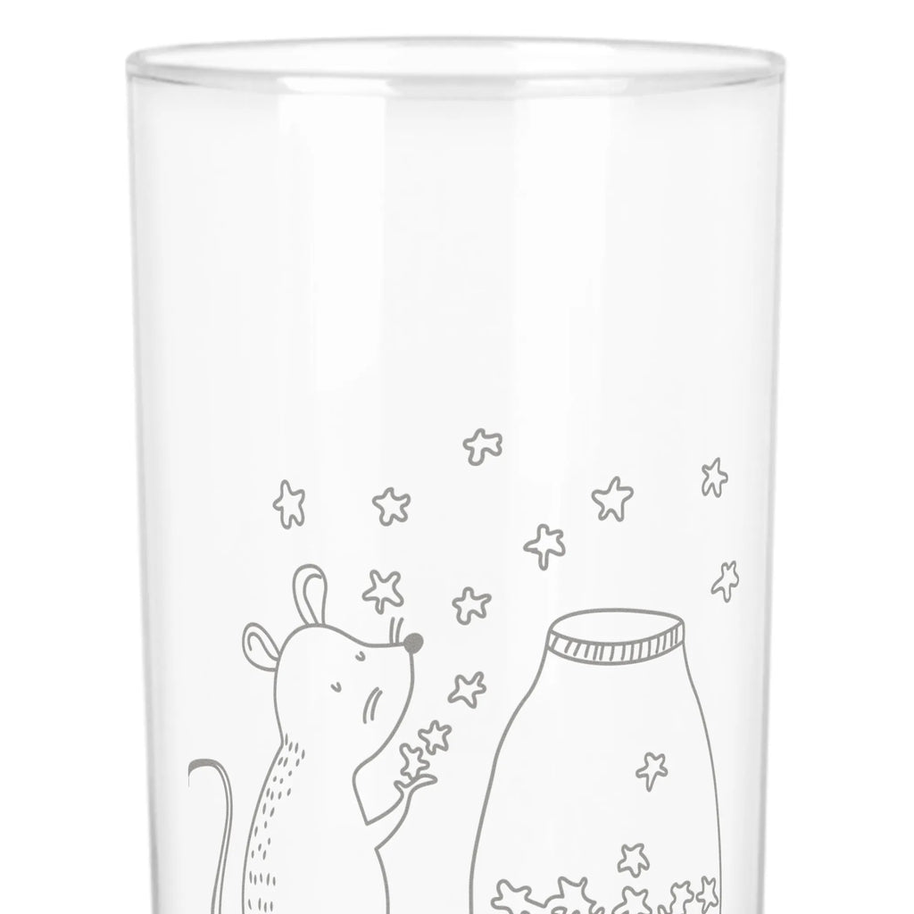 Szklanka na wodę mysz Gwiazdy Motywy zwierzęce, dobra energia, zabawne powiedzonka, zwierzęta