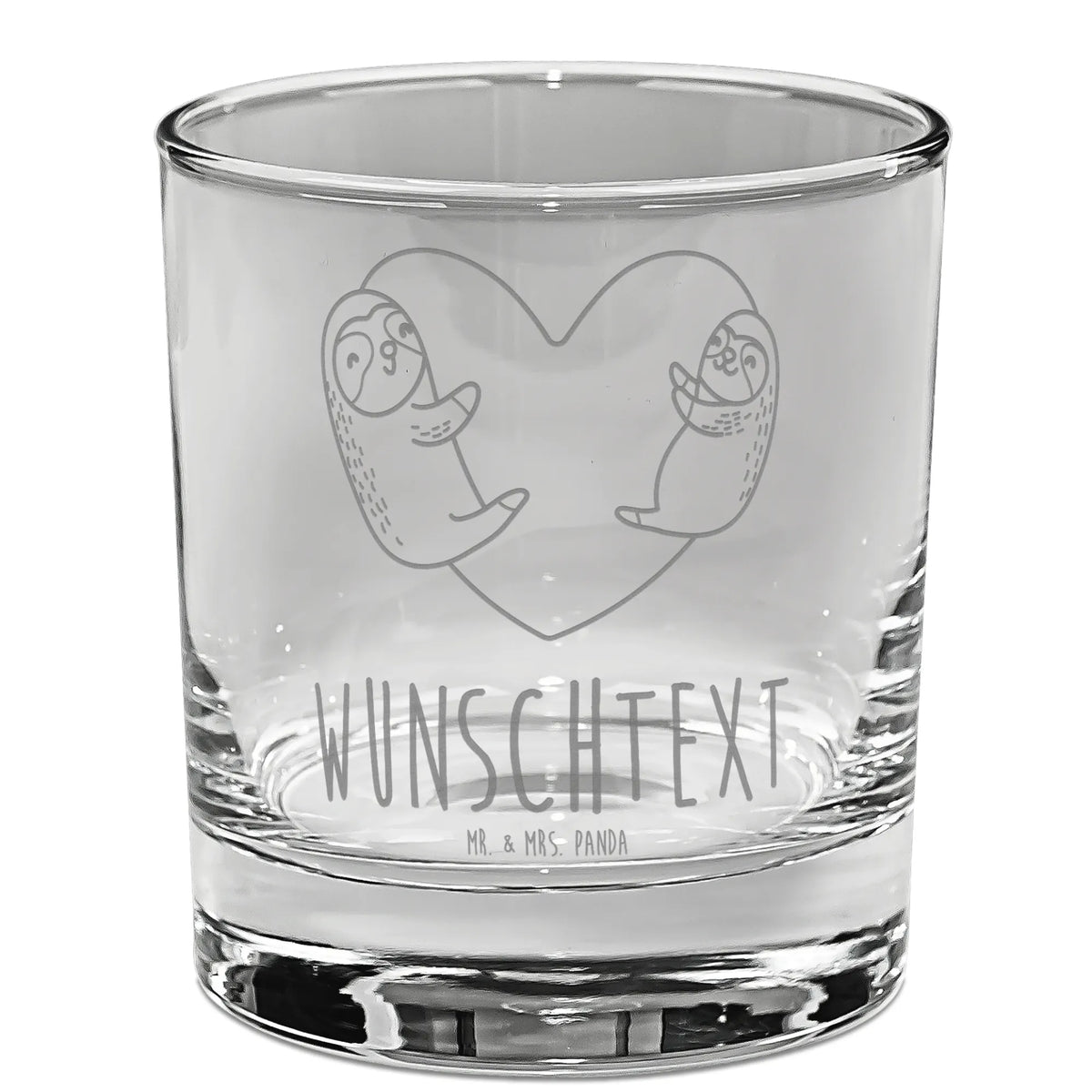 Personalized Gin Glass sloths Heart Love, Loving, Two, Together, Marriage, Engagement, Proposal of marriage, Love gift, gift for her, gift for him, anniversary gift, Valentine's Day Gift for Women Love Gift Anniversary Wedding Anniversary Party Favor Gift for Girlfriend Gift for Partner Boyfriend Gift Token of Love for Men for Husband
