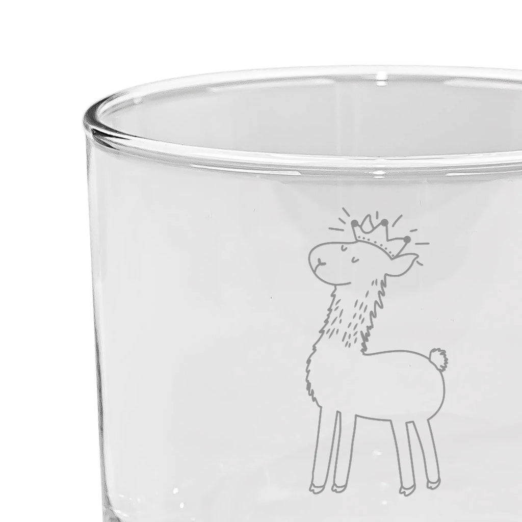 Personalizowana szklanka do ginu lama Król Lama, Alpaka