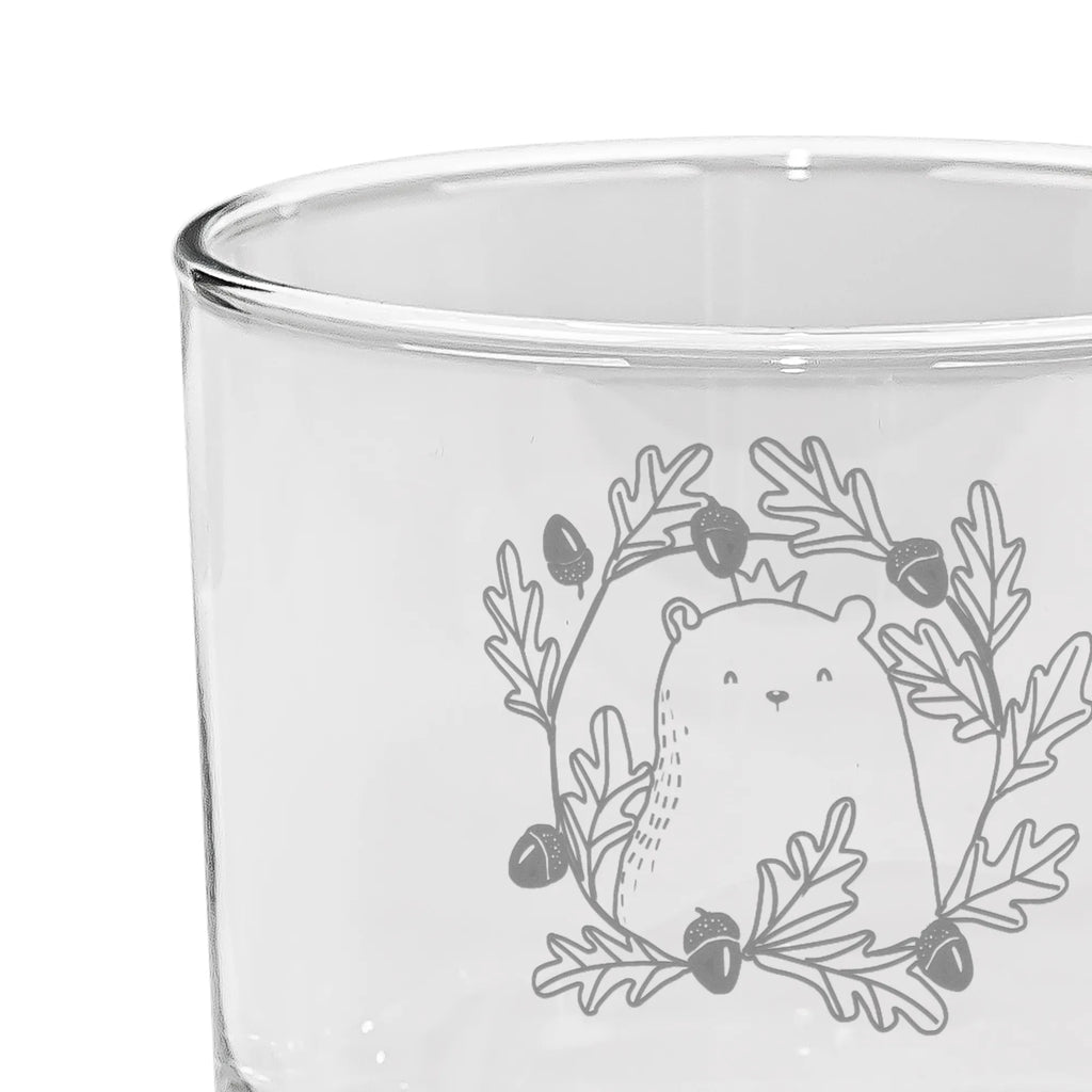 Personalizowana szklanka do ginu Niedźwiedź król Niedźwiedź, Miś, Pluszowy miś