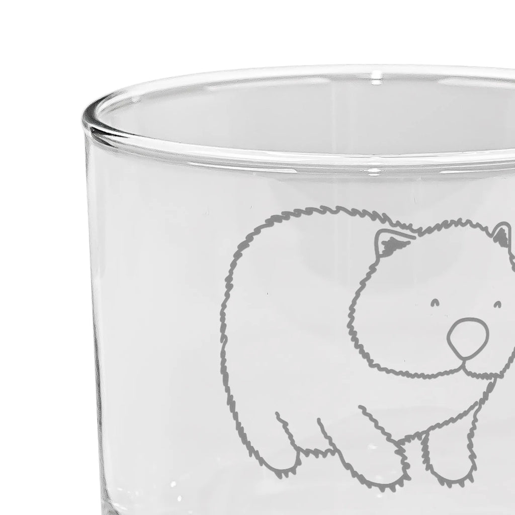 Personalized Gin Glass Wombat small animals, cute, funny, cute animal motives, hand drawn, small world, funny sayings, good mood, happy, gifts, gift ideas, special gifts, animal lover, card, motivation, saying, life is beautiful, Wombat, Australia