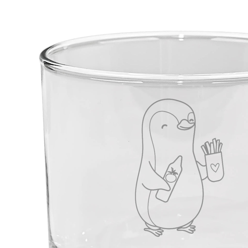 Personalizowana szklanka do ginu pingwin frytki Miłość, partner, przyjaciel, przyjaciółka, mąż, żona, wesele, zaręczyny, prośba o rękę, prezent miłosny, rocznica, dzień ślubu