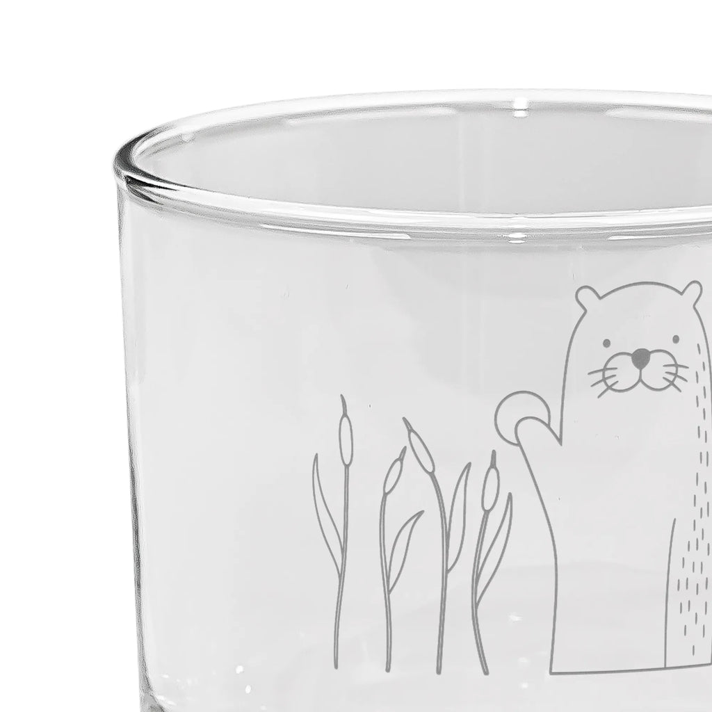 Personalized Gin Glass otter Stone otter, marten, sea otter, European otter, water mammal, aquatic animal, baby otter, predator, water, otter gifts, animal lover, gift ideas for animal lovers, animal, mammal, water animal, gifts for people in love, Otter Sea Otter Lake Otter