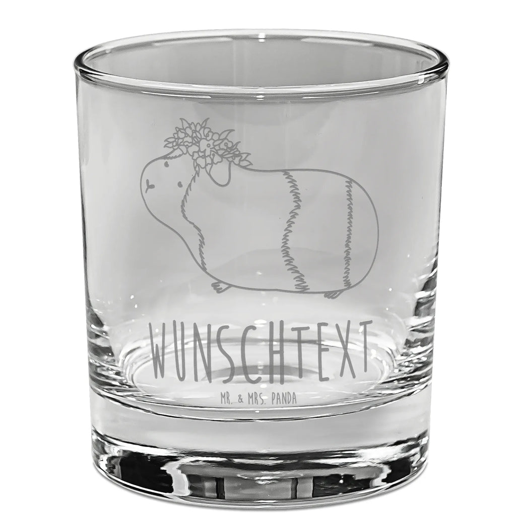 Personalized Gin Glass Guinea pig wisdom small animals, cute, funny, cute animal motives, hand drawn, small world, funny sayings, good mood, happy, gifts, gift ideas, special gifts, animal lover, card, wisdom, flower child, Meeries, reality, motivation, wonderland, saying, meerie, wonder, guinea pig
