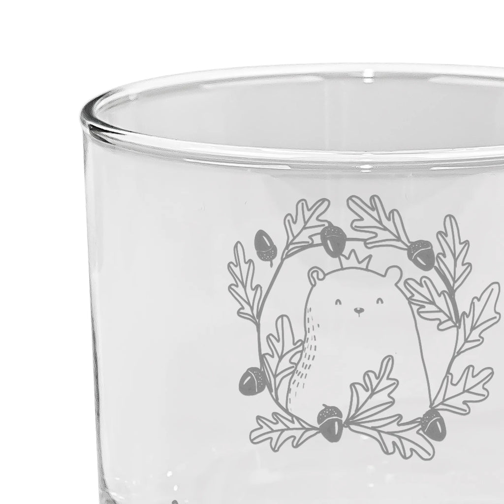 Szklanka do ginu Niedźwiedź król Niedźwiedź, Miś, Pluszowy miś