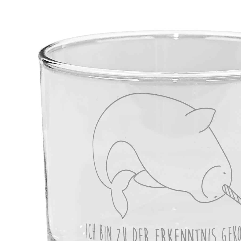 Szklanka do ginu Narwal Zwierzeta morskie, Morze, Wakacje