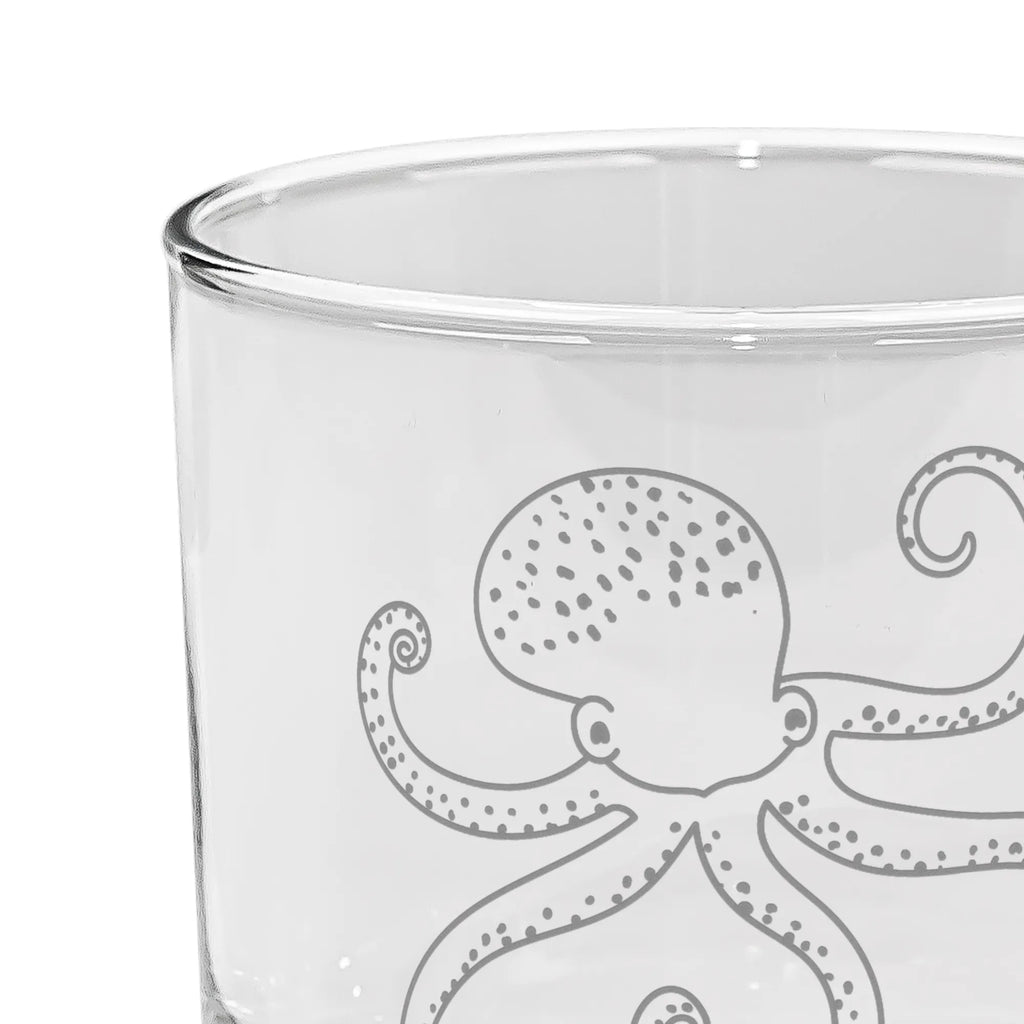 gin glass Squid small animals, cute, funny, cute animal motives, hand drawn, small world, funny sayings, good mood, happy, gifts, gift ideas, special gifts, animal lover, card, arms, octopus, ocean, squid, sea animal, water, sea
