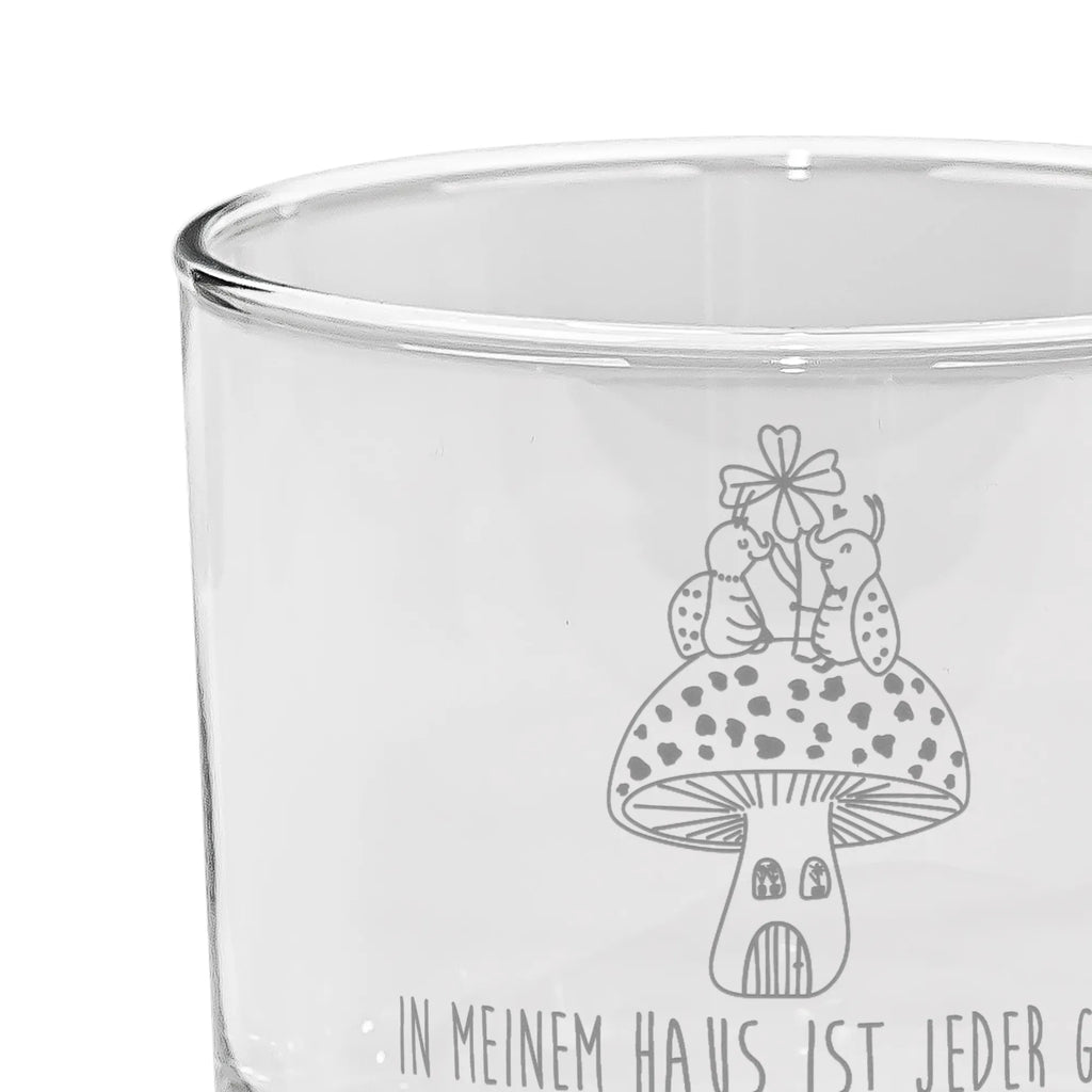 Szklanka do ginu biedronka Muchomor Motywy zwierzęce, dobra energia, zabawne powiedzonka, zwierzęta