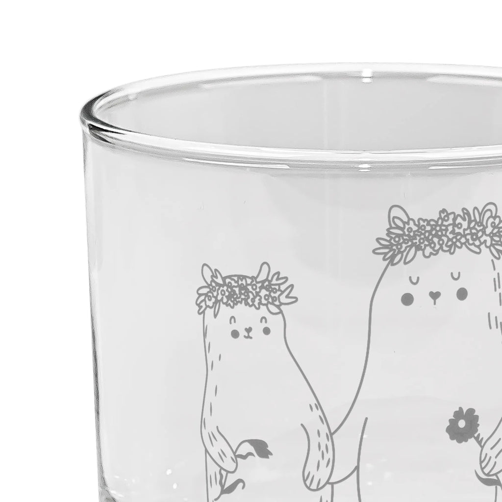 Szklanka do ginu Niedźwiedzie z wianuszkiem Rodzina, Dzień Ojca, Dzień Matki, brat, siostra, mama, tata, babcia, dziadek