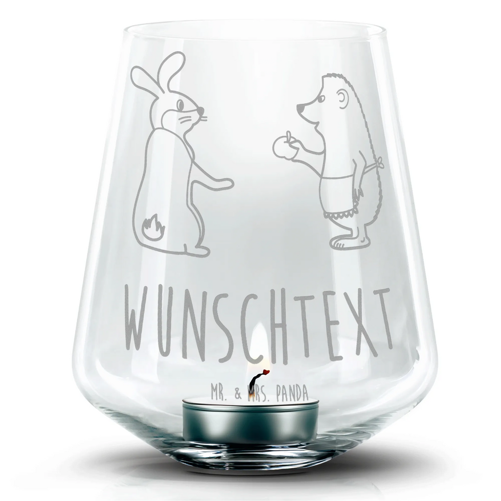 Personalized Engraved Lantern Hare Hedgehog small animals, cute, funny, cute animal motives, hand drawn, small world, funny sayings, good mood, happy, gifts, gift ideas, special gifts, animal lover, card, heartache, Hedgehog and hare, romantic saying, love saying, Hedgehog, lovesickness gift, pain of separation, consolation, hare