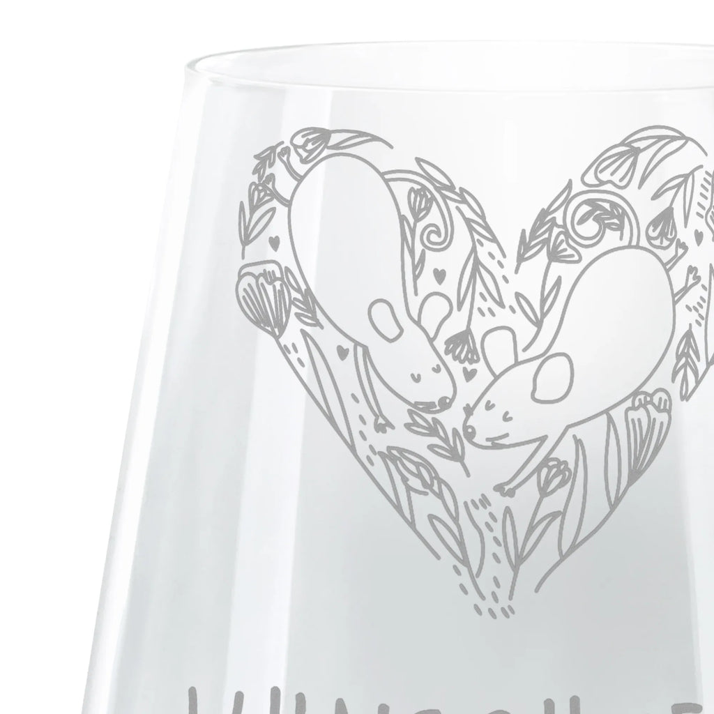 Spersonalizowany grawerowany świecznik Myszy serce Miłość, partner, przyjaciel, przyjaciółka, mąż, żona, wesele, zaręczyny, prośba o rękę, prezent miłosny, rocznica, dzień ślubu