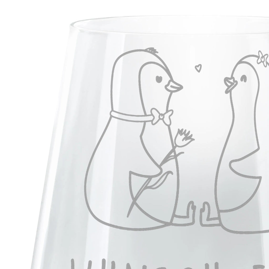 Spersonalizowany grawerowany świecznik Pingwin para Pinguin