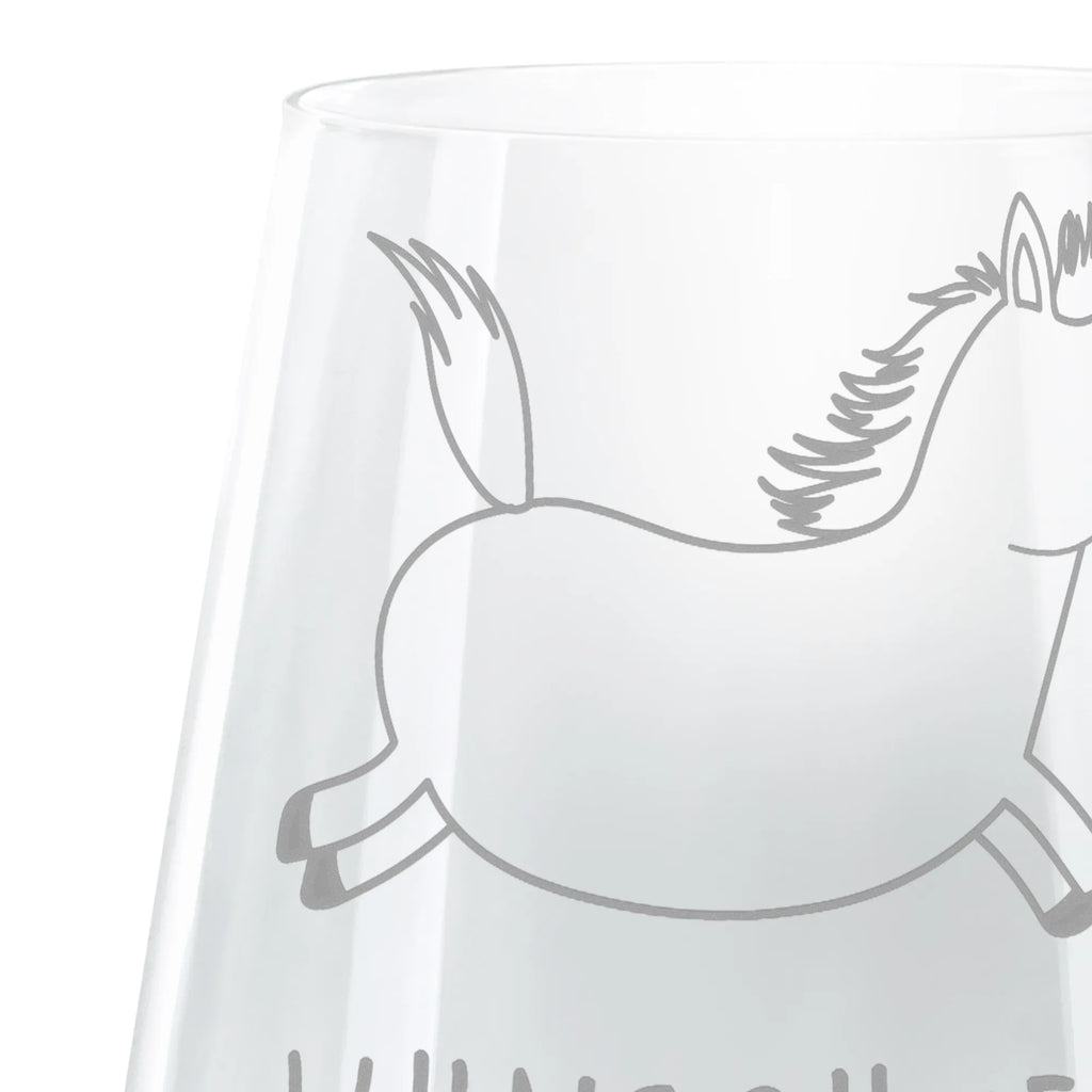 Spersonalizowany grawerowany świecznik koń skakać Gospodarstwo, zwierzęta gospodarskie, rolnik, rolniczka