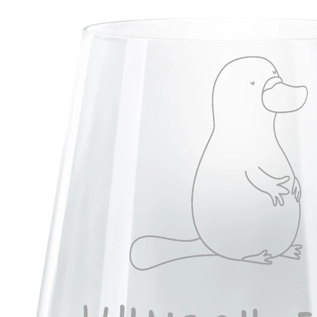 Spersonalizowany grawerowany świecznik dziobak Odwaga Zwierzeta morskie, Morze, Wakacje