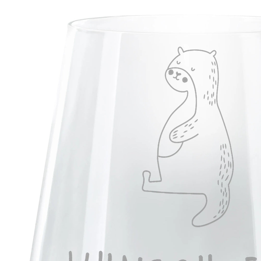 Personalized Engraved Lantern otter Belly otter, marten, sea otter, European otter, water mammal, aquatic animal, baby otter, predator, water, otter gifts, animal lover, gift ideas for animal lovers, animal, mammal, water animal, gifts for people in love, Otter Sea Otter Lake Otter