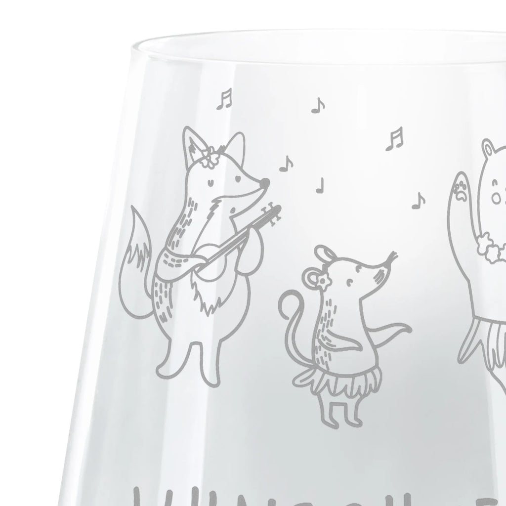 Personalized Engraved Lantern forest animals Aloha small animals, cute, funny, cute animal motives, hand drawn, small world, funny sayings, good mood, happy, gifts, gift ideas, special gifts, animal lover, card, forest animals, aloha, dancing, life, bear, forest, music, hedgehog, laughter, rabbit