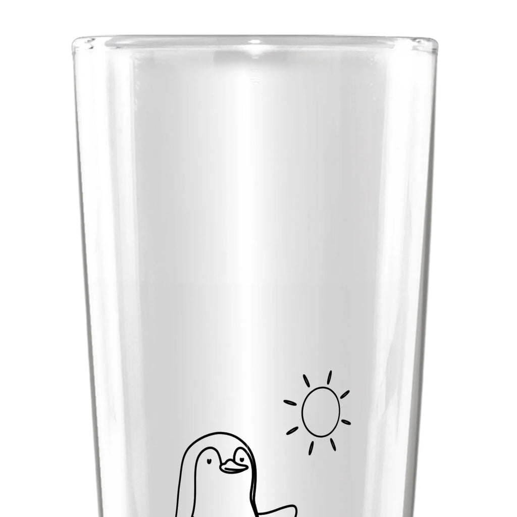 szklanka piwa Pingwin surfista Pinguin