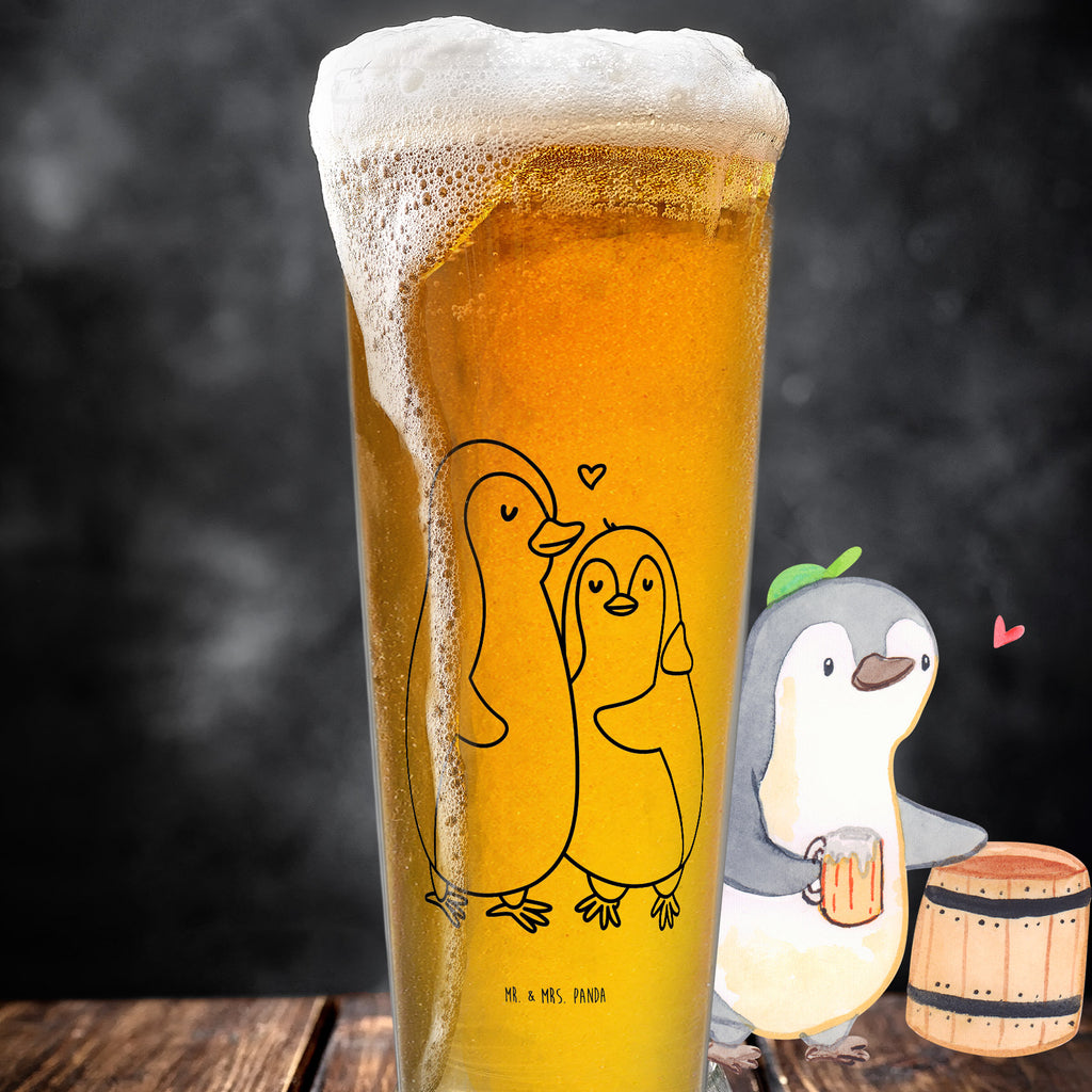 Bierglas Pinguin umarmen Bierglas, Bier Glas, Bierkrug, Bier Krug, Vatertag, Pinguin, Liebe, Liebespaar, Liebesbeweis, Liebesgeschenk, Verlobung, Jahrestag, Hochzeitstag, Hochzeit, Hochzeitsgeschenk