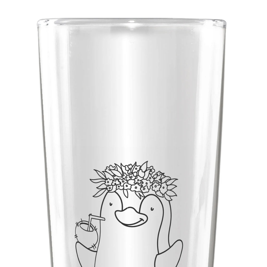 Weizenglas Pinguin Kokosnuss Weizenglas, Weizen Glas, Weizenbierglas, Weizenbier Glas, Vatertag, Pinguin, Aloha, Kokosnuss, Hawaii, Pinguine, Urlaub
