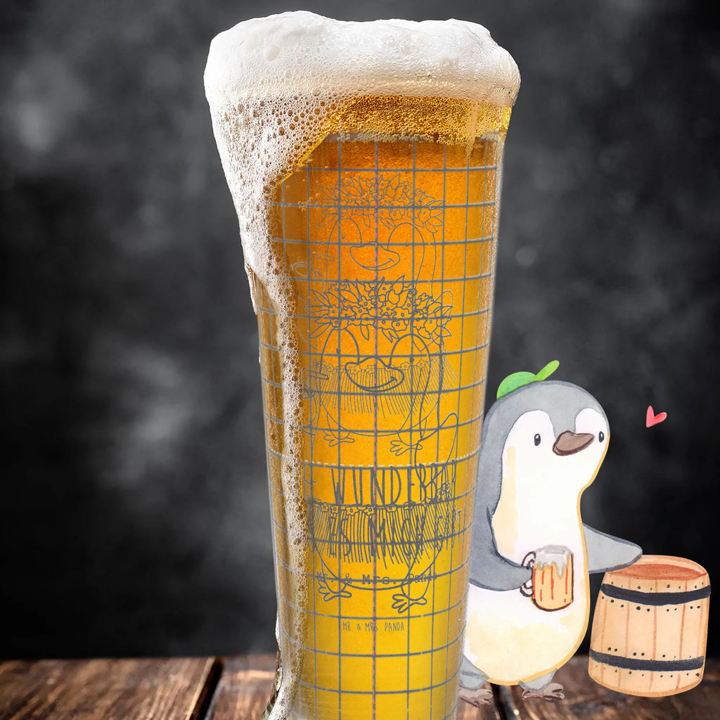 Weizenglas Pinguin Kokosnuss Weizenglas, Weizen Glas, Weizenbierglas, Weizenbier Glas, Vatertag, Pinguin, Aloha, Kokosnuss, Hawaii, Pinguine, Urlaub