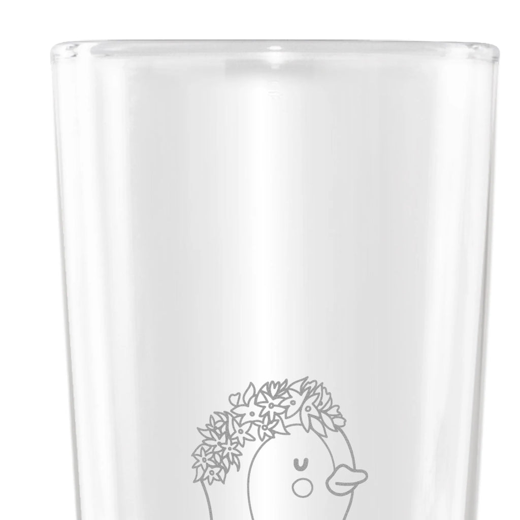 Weizenglas Pinguin Blumen Vatertag, Weizenglas, Weizen Glas, Weizenbier Glas, Weizenbierglas, Pinguin, Pinguine, Lebensziele, Motivation, Blumenkranz, Geschenkidee, Ziele, Universum, Leben, Wünsche, Lebenslust, Liebeskummer
