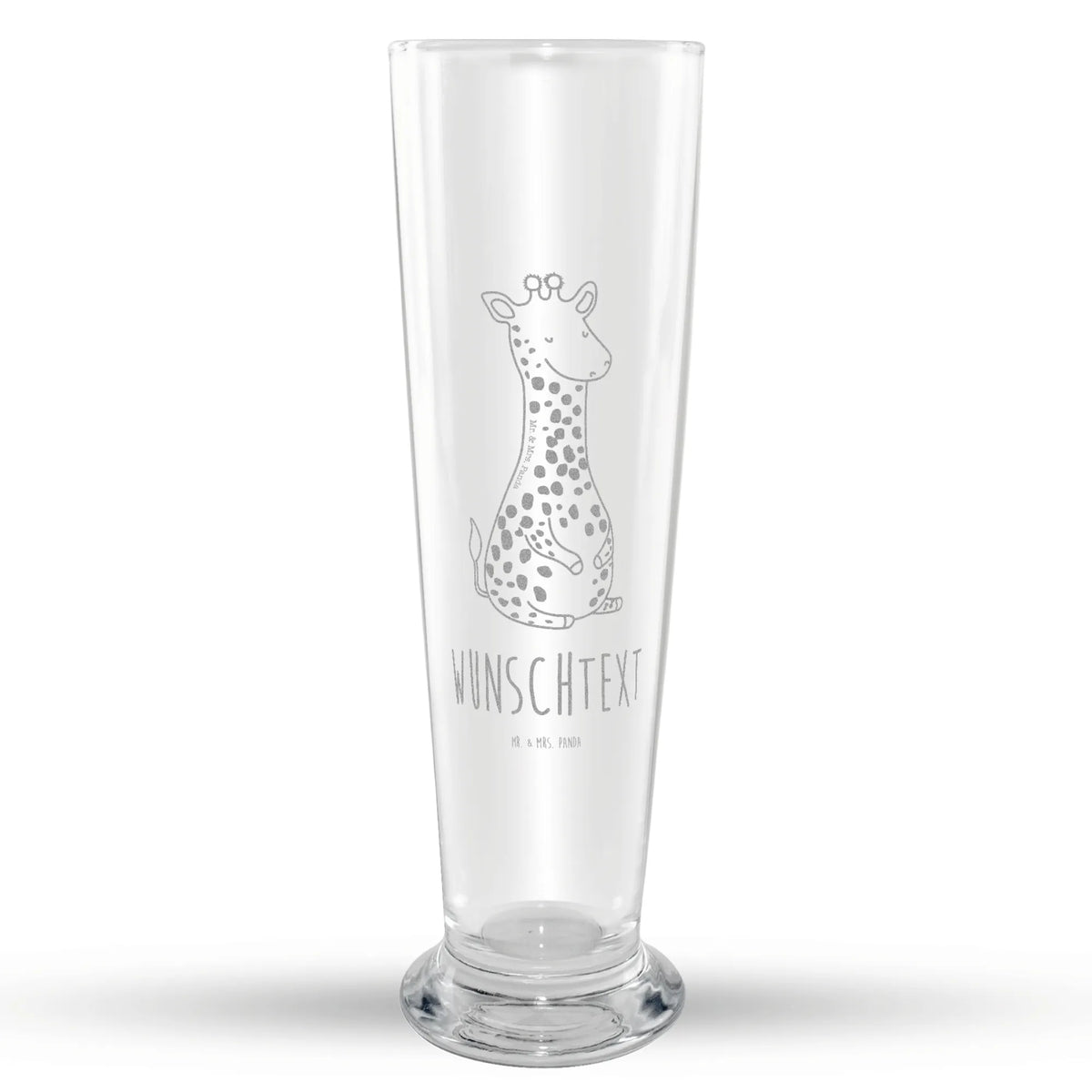 Customizable Wheat Glass giraffe Satisfied Africa, Adventure