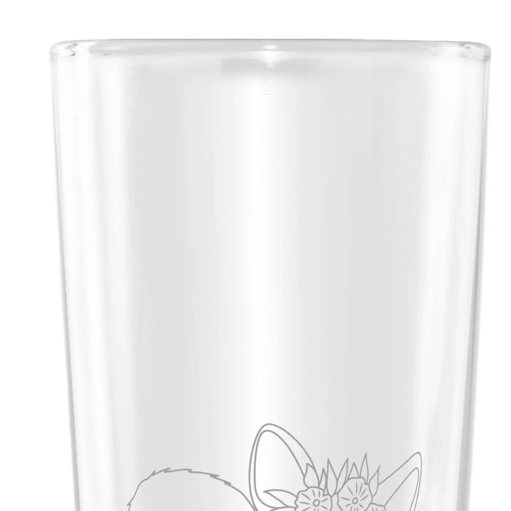 Weizenglas Personalisierbar Wüstenfuchs Blumen Personalisierbares Weizenbier Glas, Selbst gestalten, Personalisierbares Weizenglas, Weizen Glas mit Namen, Vatertag, Personalisierbares Weizen Glas, Weizenbierglas mit Namen, Wunschtext, Weizenglas mit Namen, Personalisierbar, Personalisierbares Weizenbierglas, Weizenbier Glas mit Namen, Afrika, Wildtiere, Blumen, Glücklich, Wüstenfuchs, Wüste, Blumenkranz