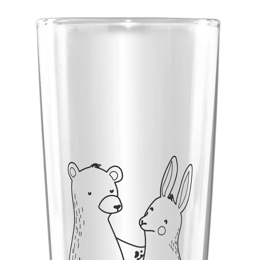 Weizenglas Bär und Hase Umarmen Weizen Glas, Vatertag, Weizenglas, Weizenbierglas, Weizenbier Glas, Liebe, Partner, Freund, Freundin, Ehemann, Ehefrau, Heiraten, Verlobung, Heiratsantrag, Liebesgeschenk, Jahrestag, Hocheitstag, bester Freund, Hase, Bär, Freunde, best friends, Bärchen