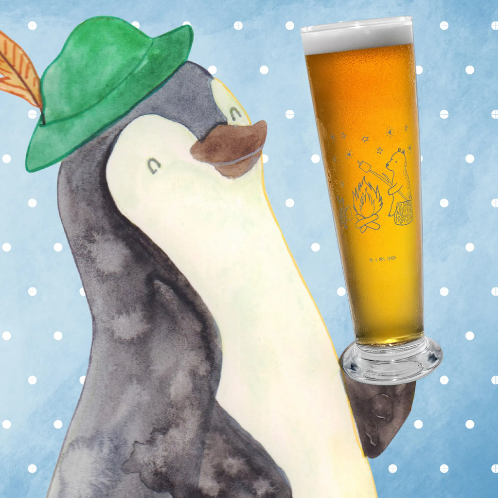 Weizenglas Bär & Marienkäfer Lagerfeuer Weizenglas, Vatertag, Weizenbierglas, Weizen Glas, Weizenbier Glas, Bär, Teddy, Teddybär, Lagerfeuer