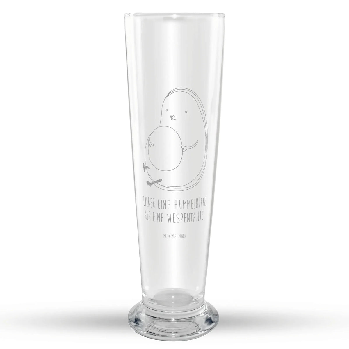 wheat glass avocado Pipes Weißbierglas, Bierglas, Bier Glas, Weizenbier Glas, Weizen Glas, Mr & Mrs Panda Weizenglas, Avocado, Veggie, Vegan, Gesund, Diät, Abnehmen, dick sein, Ernährung