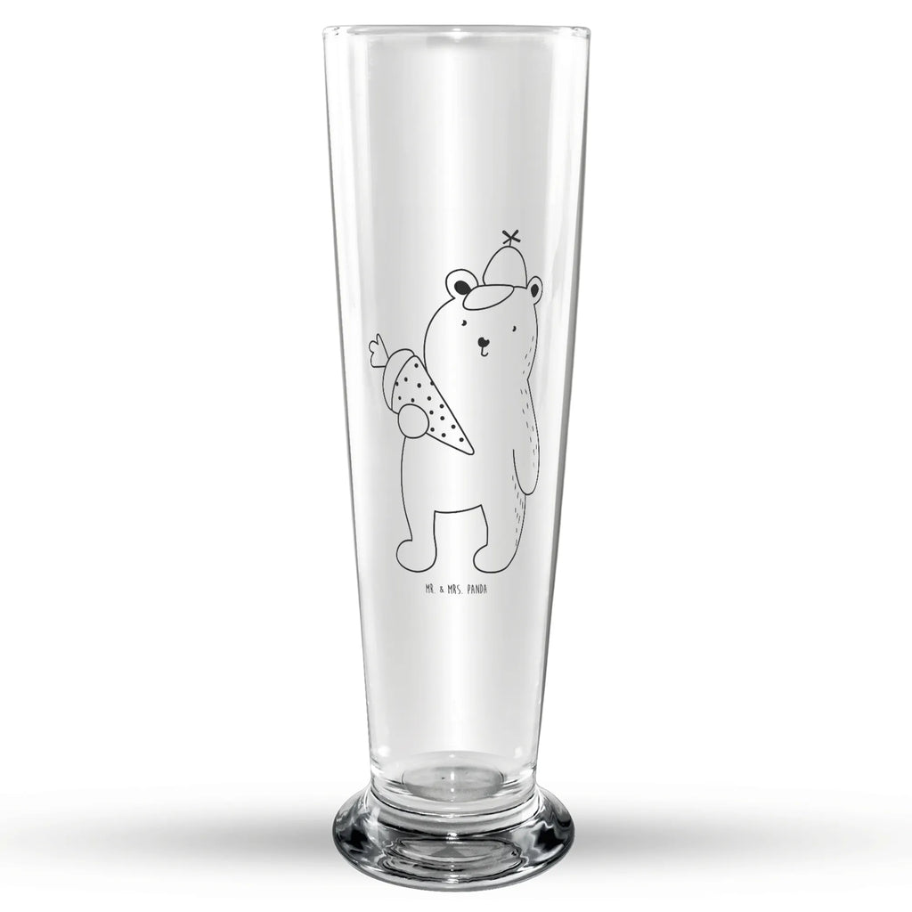 Weizenglas Bär Schultüte Weizen Glas, Vatertag, Weizenbier Glas, Weizenglas, Weizenbierglas, Bär, Teddy, Teddybär, Bär Motiv, Einschulung Geschenk, Schule Geschenk, Erster Schultag Geschenk, Grundschule, Schulanfang, Schulbeginn, Schultüte