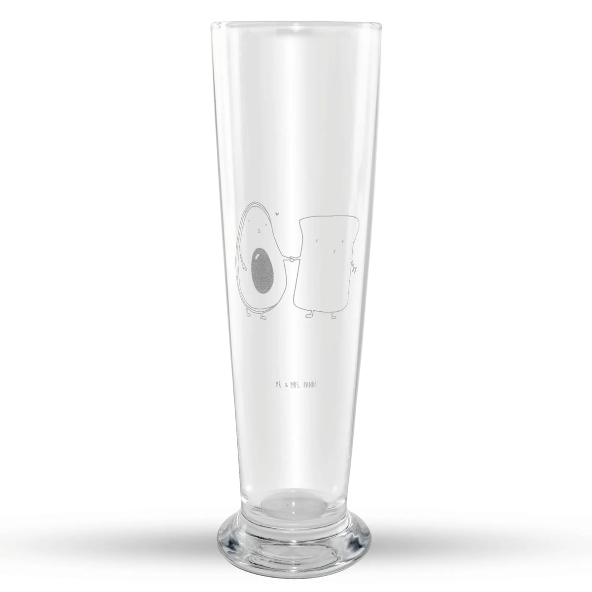 Weizenglas Avocado Toast Weizen Glas, Weizenbier Glas, Bier Glas, Bierglas, Mr & Mrs Panda Weizenglas, Weißbierglas, Avocado, Veggie, Vegan, Gesund, Liebespaar, Hochzeit, Toastbrot, Toast, Freund, Pärchen, Jahrestag, Hochzeitsgeschenk, Verlobt, Verlobungsparty, Jahrestagsgeschenk, Freundin