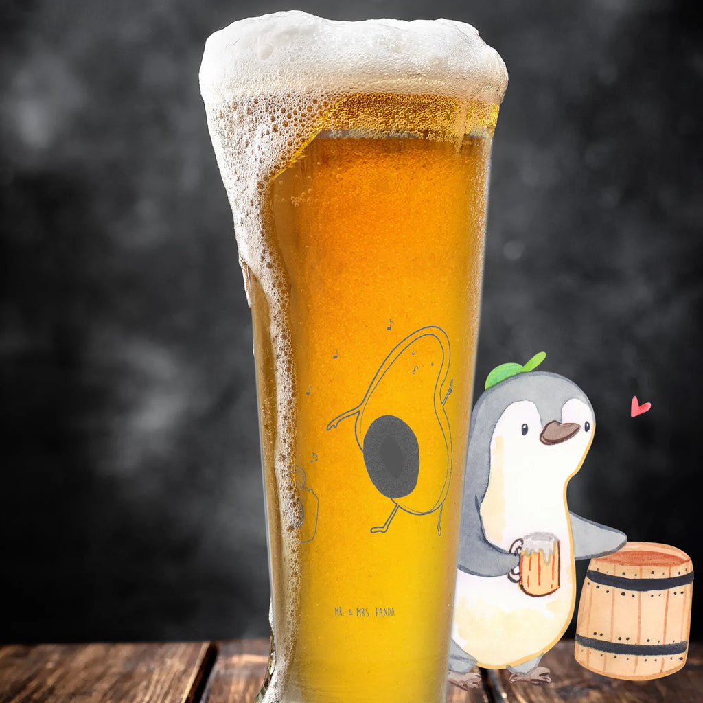 Weizenglas Avocado Tanzen Weizenbierglas, Vatertag, Weizen Glas, Weizenbier Glas, Weizenglas, Avocado, Veggie, Vegan, Gesund