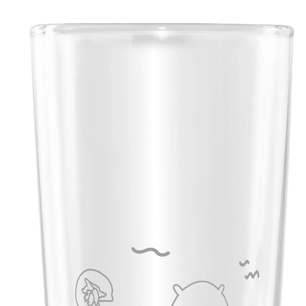 Weizenglas Otter Seerose Weizen Glas, Vatertag, Weizenglas, Weizenbierglas, Weizenbier Glas, Otter, Fischotter, Seeotter, Otter Seeotter See Otter