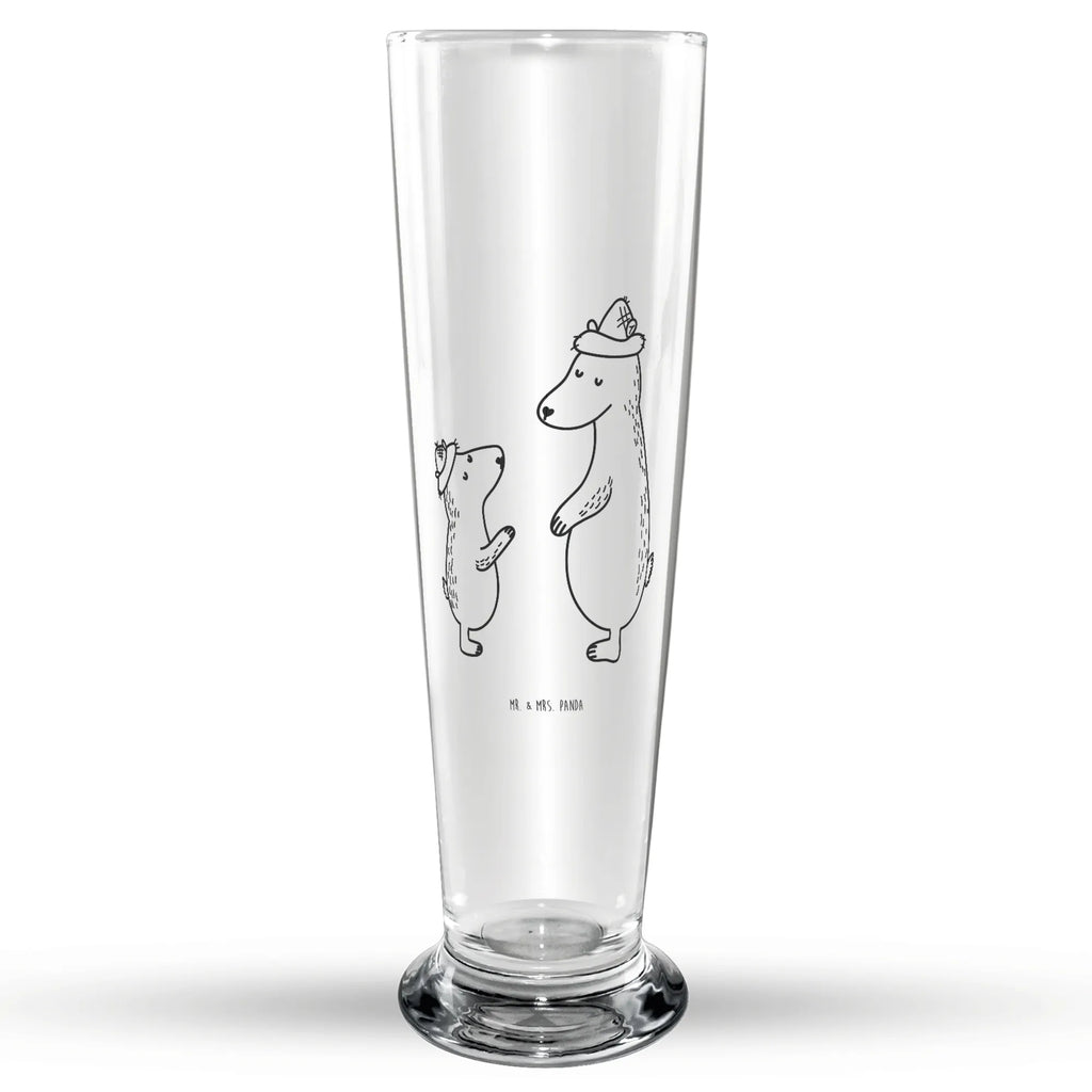 Weizenglas Bären mit Hut Weizenbier Glas, Weizenglas, Weizen Glas, Weizenbierglas, Vatertag, Familie, Muttertag, Bruder, Schwester, Mama, Papa, Oma, Opa, Bär, Kind, Vater-Sohn, Lieblingsmensch, Papi, Vorbild, Family, Söhne, Vater, Dad, Kinder, Bären, Paps, Sohn, Daddy