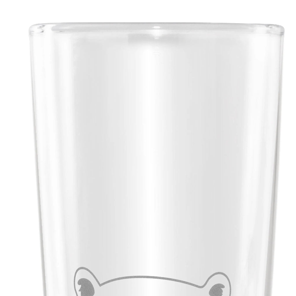 Weizenglas Bär Gefühl Weizen Glas, Weizenbier Glas, Vatertag, Weizenglas, Weizenbierglas, Bär, Teddy, Teddybär, Verrückt, Wahnsinn, Durchgedreht