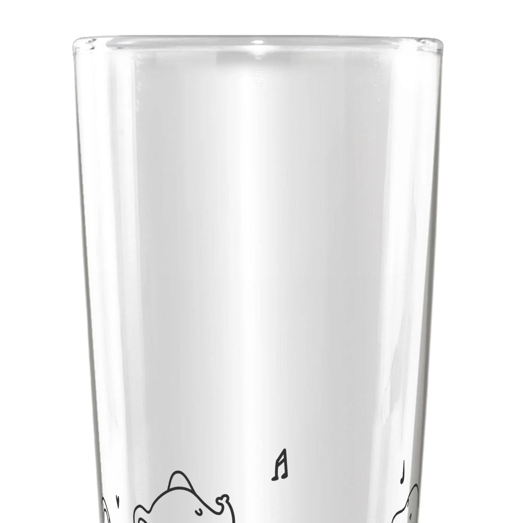 Weizenglas Big Band Weizen Glas, Weizenbier Glas, Vatertag, Weizenbierglas, Weizenglas, Tiermotive, Gute Laune, lustige Sprüche, Tiere, Musik, Triangel, Delfin, Hund, Gitarre, Musikanten, Elefant, Band, Maus, Pinguin