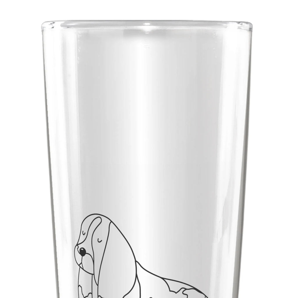 Weizenglas Hund Basset Hound Weizenbierglas, Weizenglas, Weizenbier Glas, Weizen Glas, Vatertag, Hund, Hundemotiv, Haustier, Hunderasse, Tierliebhaber, Hundebesitzer, Sprüche, kinderlos, Basset, Basset Hound, Hundeliebe