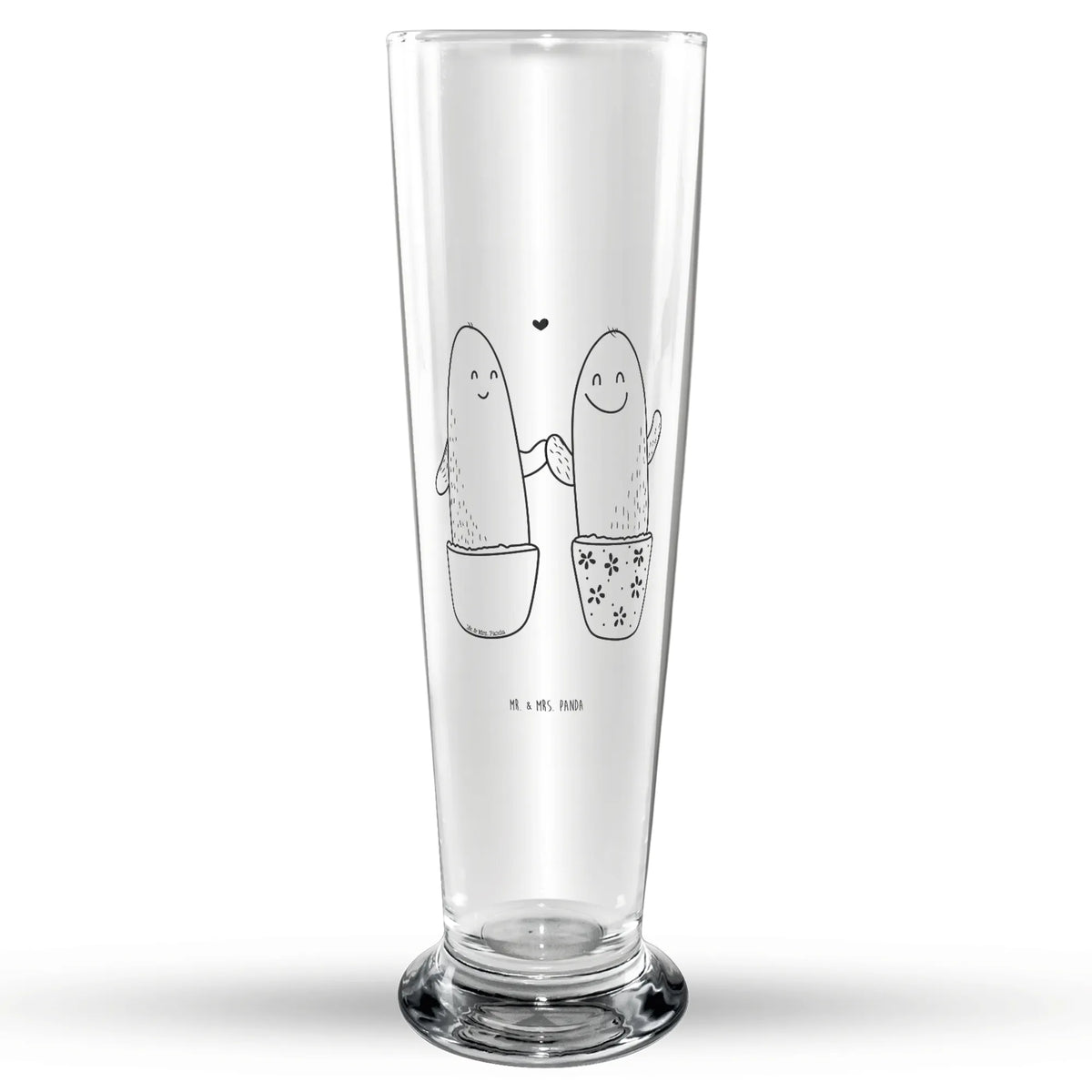 Weizenglas Kaktus Liebe Weizen Glas, Weißbierglas, Bier Glas, Bierglas, Mr & Mrs Panda Weizenglas, Weizenbier Glas, Kakteen, Kaktus, Pärchen, Verlobung, Trennung, Love, Streit, Liebesnachricht, Versöhnung, Liebesbotschaft, Liebe, Liebesbeweis, Paar, Hochzeit, Kaktusliebe, Freundschaft
