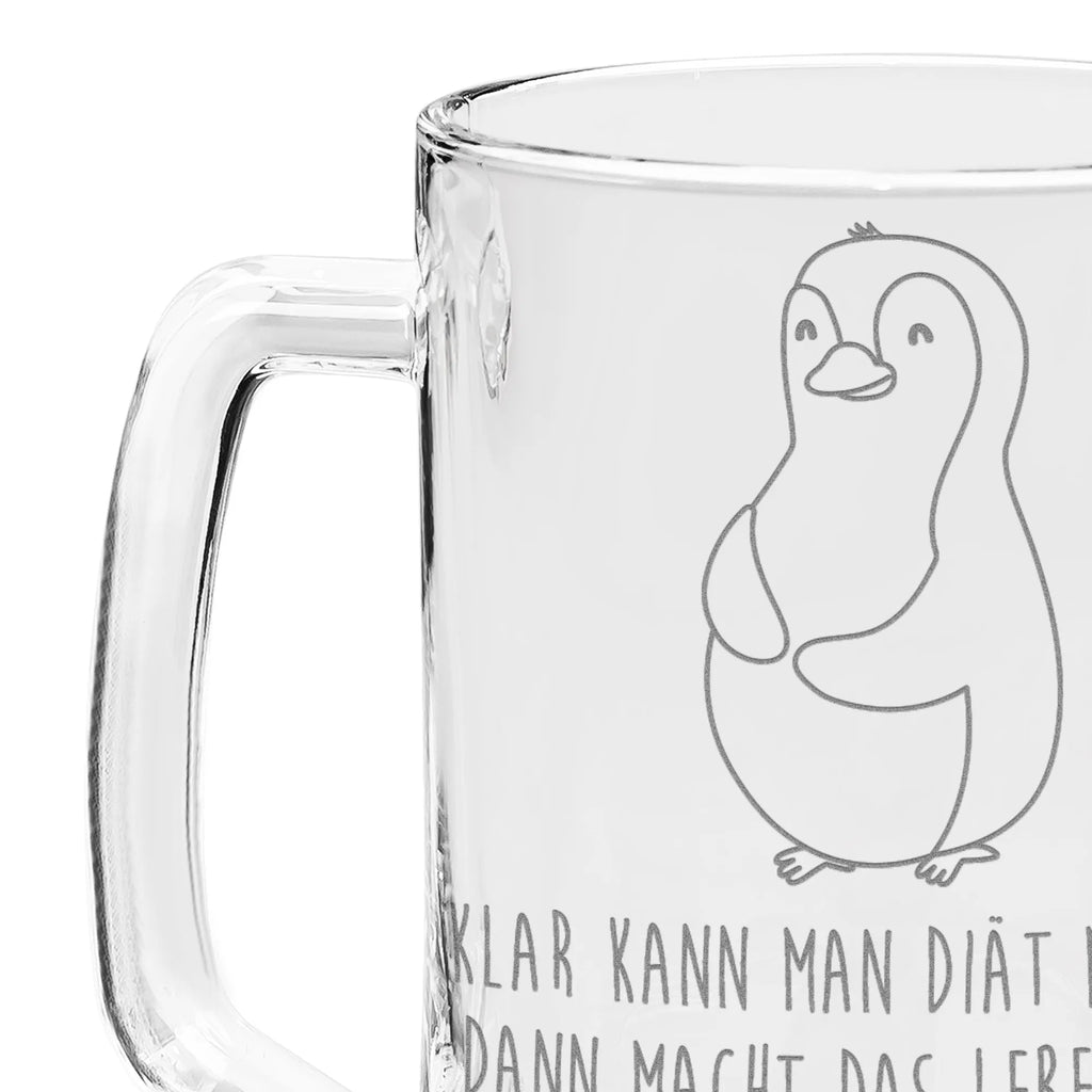 Grawerowany Kufel Piwa Pingwin dieta Pinguin
