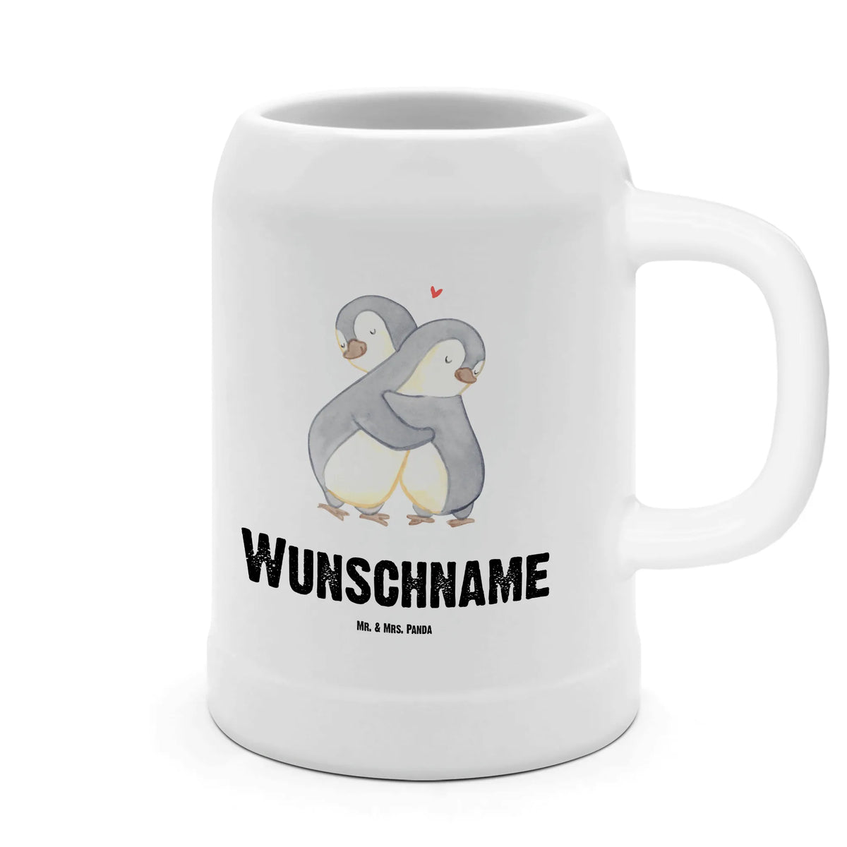Personalised beer mug penguins Cuddle Loving, Two, Together, Marriage, Proposal of marriage, Love gift, gift for her, gift for him, anniversary gift, Valentine's Day Gift for Women Love Gift Anniversary Wedding Anniversary Party Favor Gift for Girlfriend Gift for Partner Boyfriend Gift Token of Love for Men for Husband