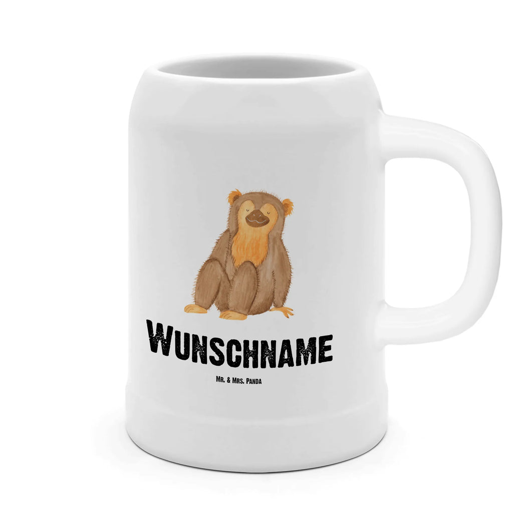 Personalizowany kufel piwa Małpa Afryka, dzikie zwierzęta