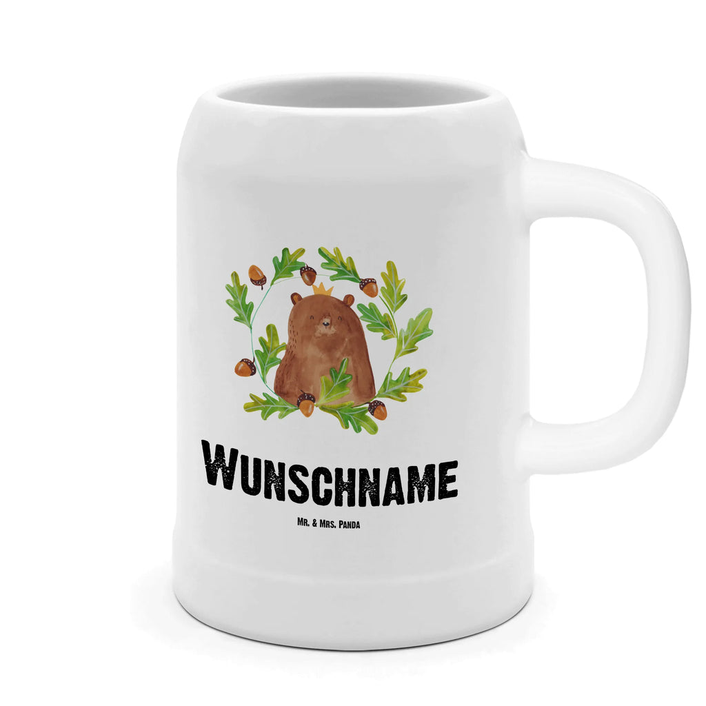 Personalisierter Bierkrug Bär König Bierkrug mit Namen, Bierkrug personalisieren, Bierglas mit Namen, Personalisierung, Bedrucken, Bär, Teddy, Teddybär, Papa, Papa Bär, bester Vater, bester Papa, weltbester Papa, Vatertag, Vater, Dad, Daddy, Papi