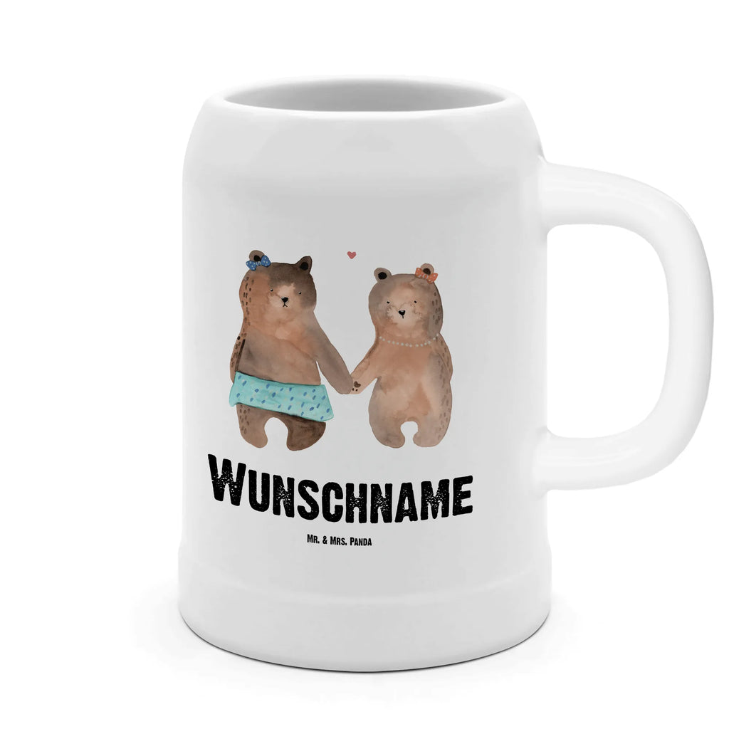 Personalisierter Bierkrug Bär Freundin Bierkrug mit Namen, Bierkrug personalisieren, Bierglas mit Namen, Personalisierung, Bedrucken, Bär, Teddy, Teddybär, Bär Freundin Beste Freund Liebe Liebesbeweis Verliebt Kumpel Kumpeliene