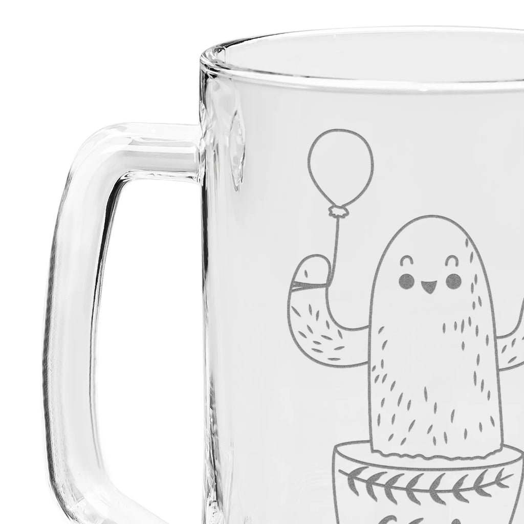 Grawerowany Kufel Piwa Kaktus balon Kaktus, Kaktusy