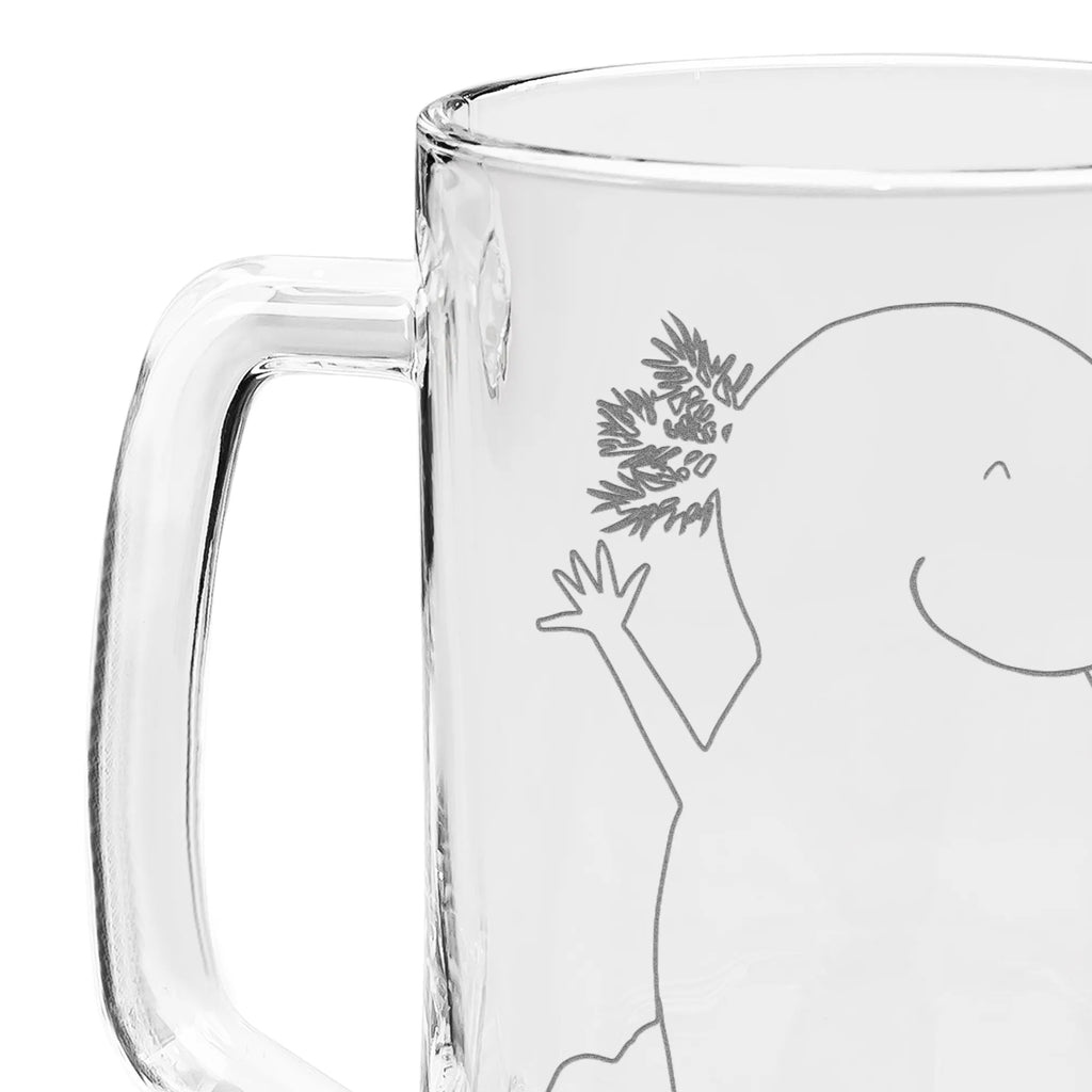 Engraved Beer Mug axolotl Hooray Axolotl, Axelotl, marine animals, Mexican walking fish, salamander, axolotl, axolot, cheerful, joy, amphibian, satisfaction, motivation, tail, fun